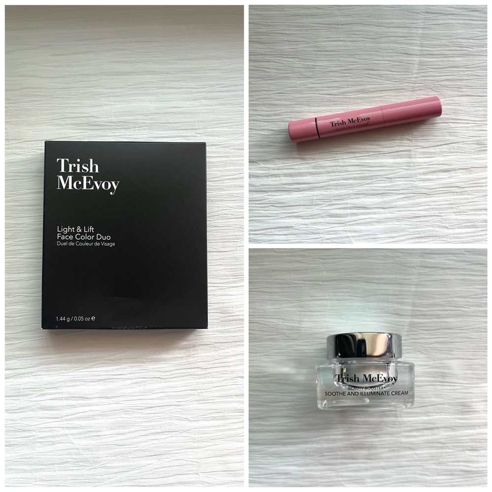 Trish McEvoy Soothe & Illuminate cream, All over face, Light & lift duo bundle